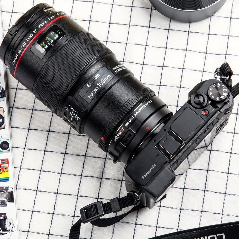 VILTROX EF-M1 Auto Focus Lens Mount Adapter for Canon EOS EF/EF-S Lens to M4/3 MFT Olympus Panasonic Camera GH4 GH5 GF6 GX7 E-M5 E-M10II E-PL5 - Image 5